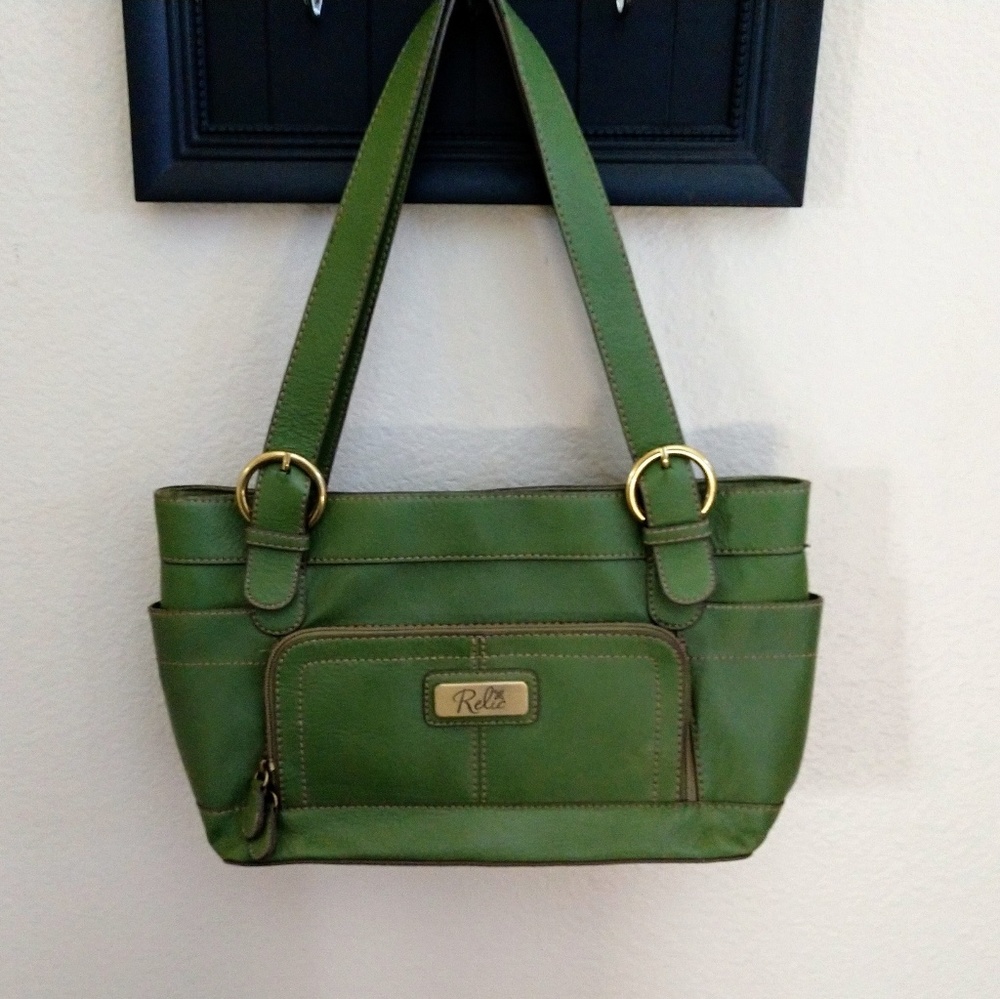 Green Relic purse